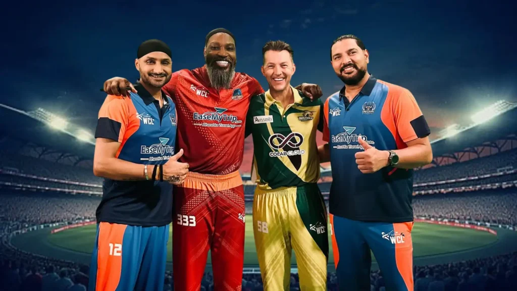 WCL T20 - official photo shoot