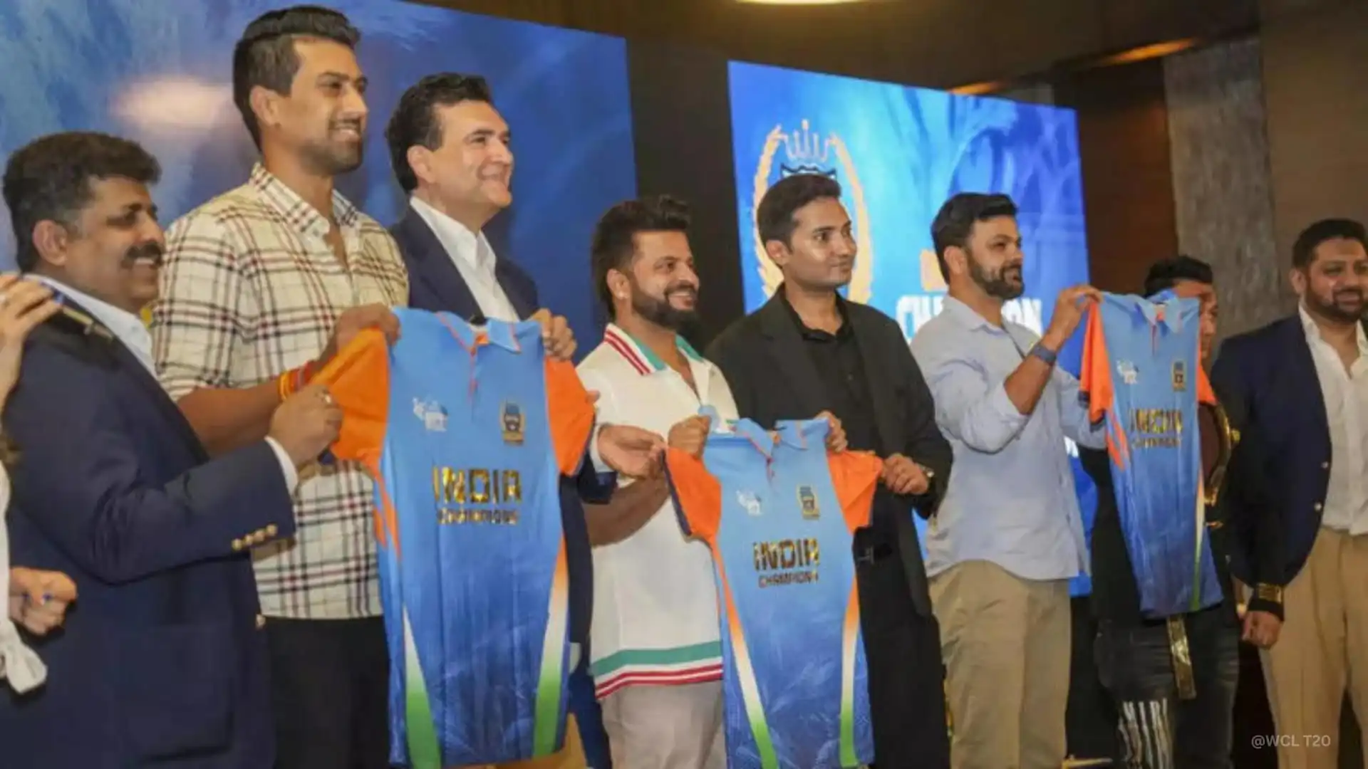 India Champions Announce Legendary Squad for WCL T20 2024 · World Championship of Legends