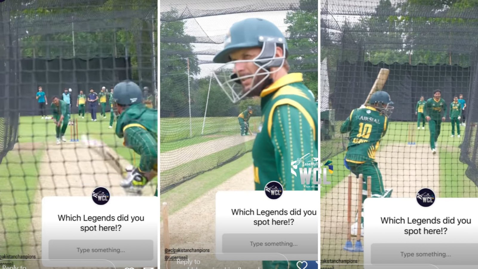 Pakistan Team Intense Pre-Match Training Session at Edgbaston · World Championship of Legends