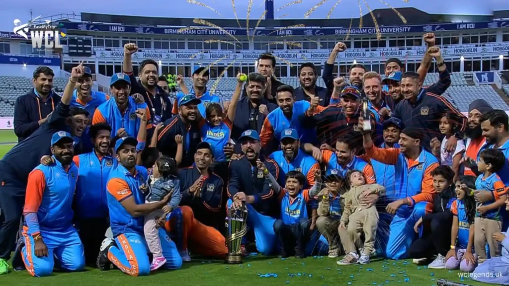 India vs Pakistan WCL 2025: Legends Clash on July 20 4 WCL Winners - India Champions