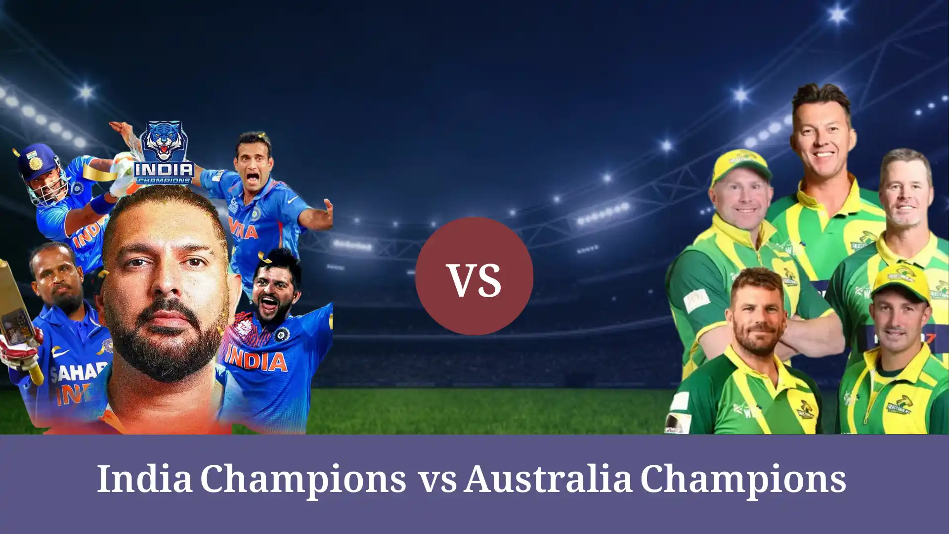 India vs Australia Champions: WCL 2026 Match Centre � World Championship of Legends