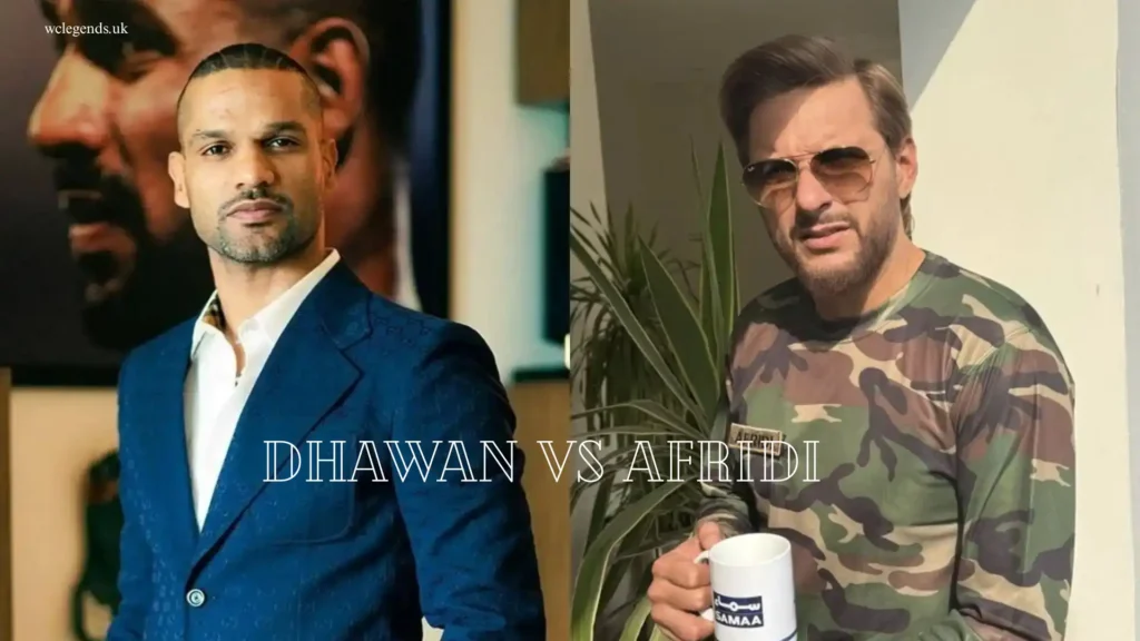 India vs Pakistan WCL 2025: Legends Clash on July 20 6 Dhawan vs Afridi