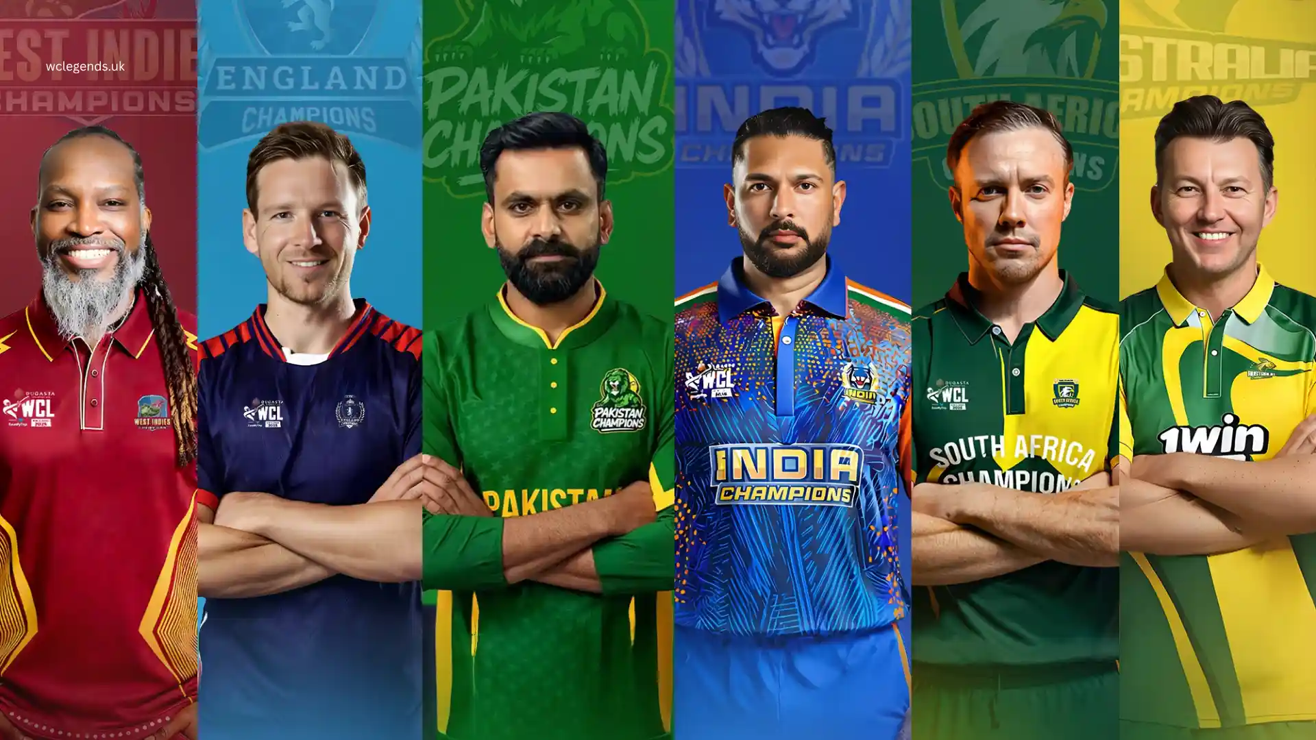 WCL Season 2 Starts with England vs Pakistan Legends Clash · World Championship of Legends